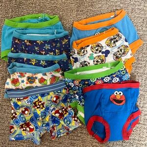 19 Pairs Of 3T  Boy Potty Training Underwear